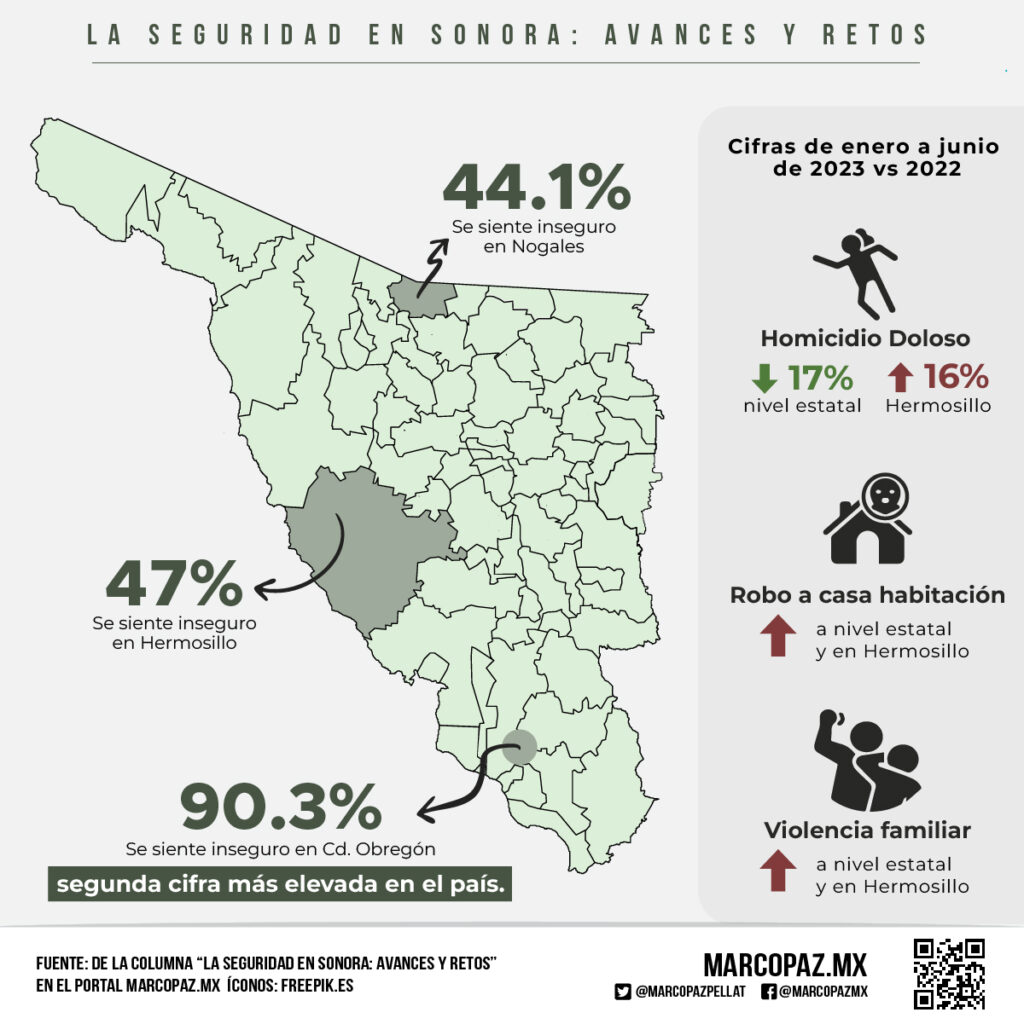 La Seguridad en Sonora: Avances y Retos, MarcoPaz